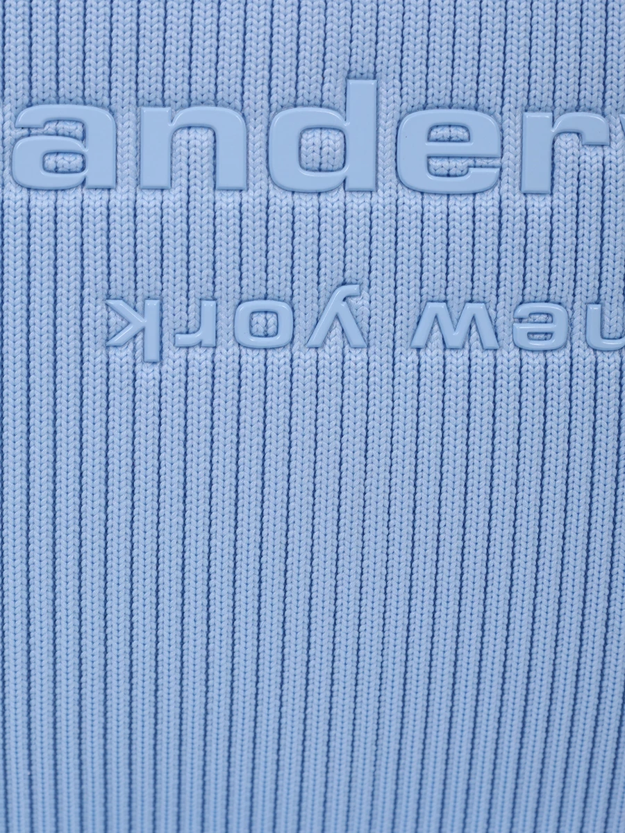 Сумка текстильная ALEXANDER WANG 20422K21T 423 Голубой  Фото 5
