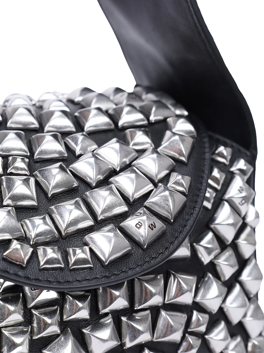 Сумка кожаная ALEXANDER WANG 20423K03L 001 Черный  Фото 5