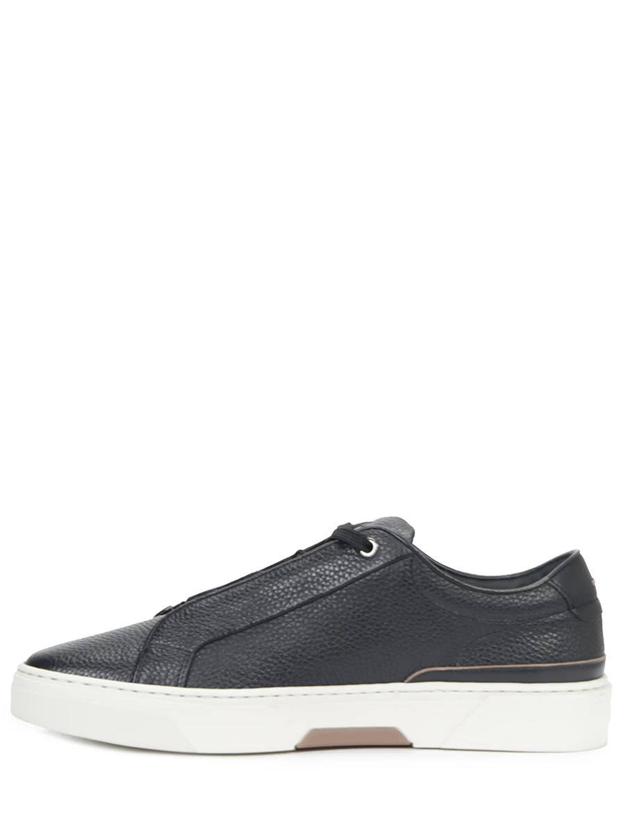 Кеды кожаные Gary BOSS 50504331/001 Черный  Фото 3