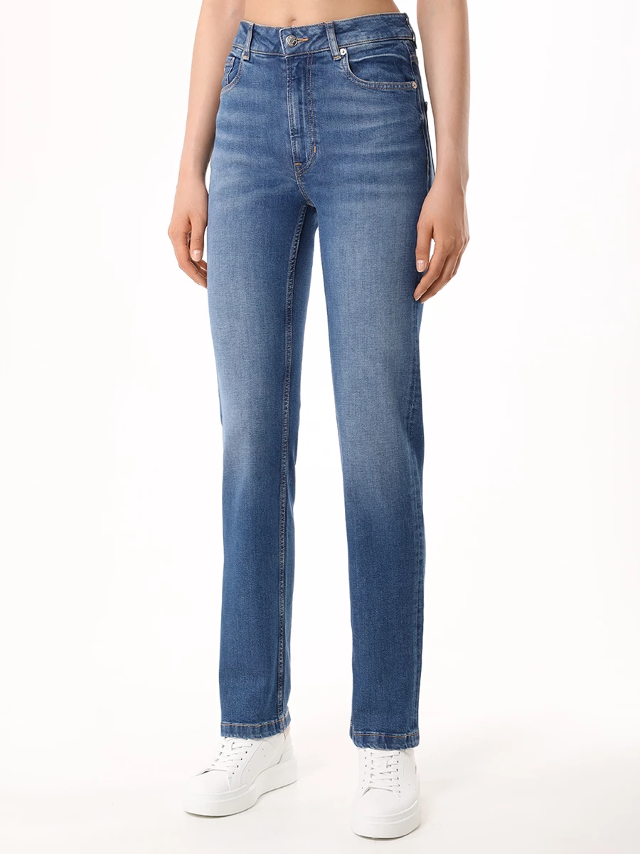 Джинсы хлопковые BOSS 50514578/405 Синий  Фото 4