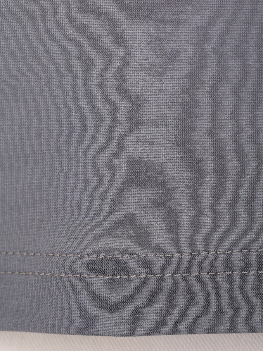 Футболка хлопковая KITON UMK1274KG001 Серый  Фото 6