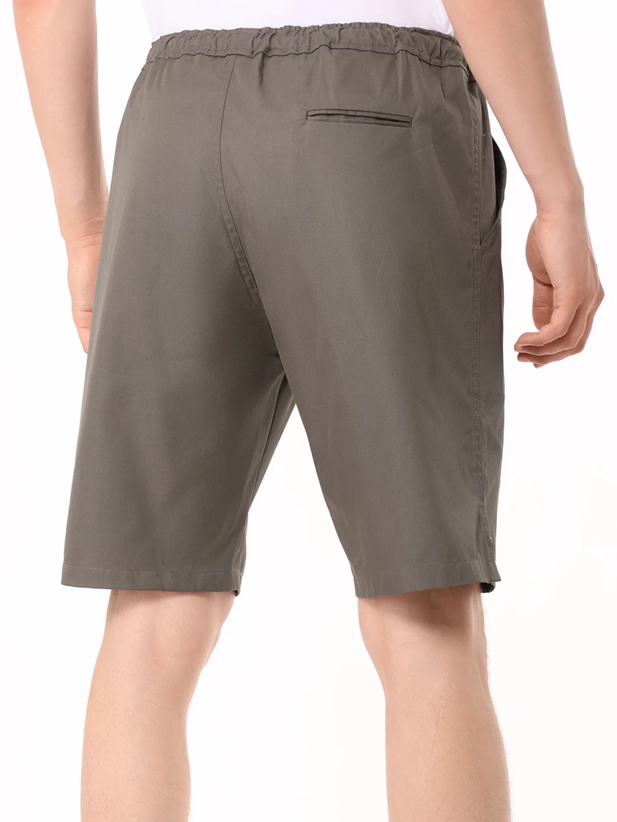 Шорты хлопковые KITON UPSHORTK06S9911000 Зеленый  Фото 3