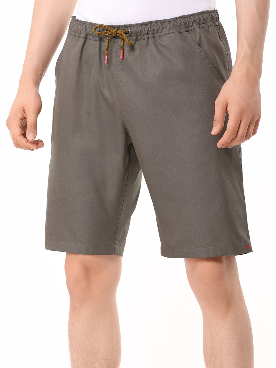 Шорты хлопковые KITON UPSHORTK06S9911000 Зеленый  Фото 4