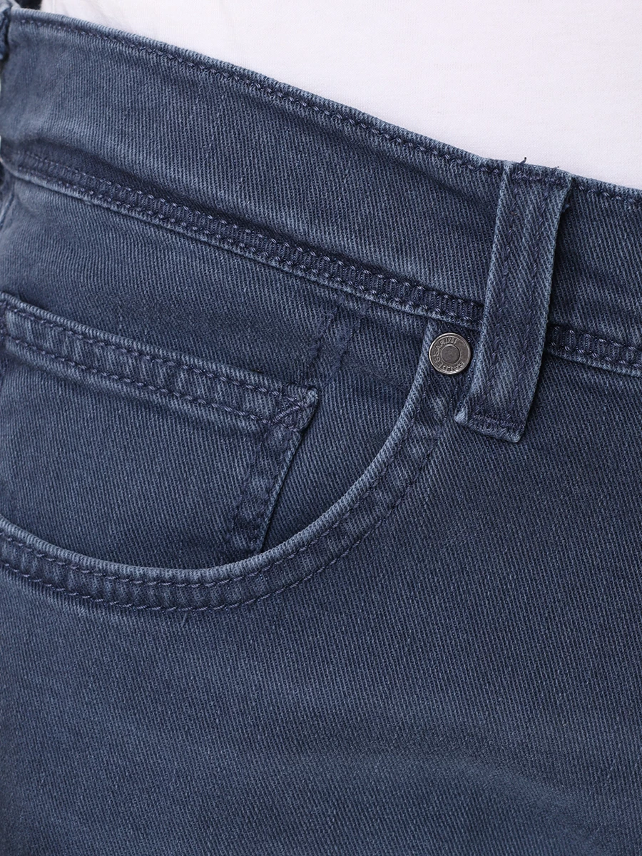 Джинсы Tapered Fit хлопковые BALDESSARINI B1 16506.1681 6811 Темно Синий  Фото 5