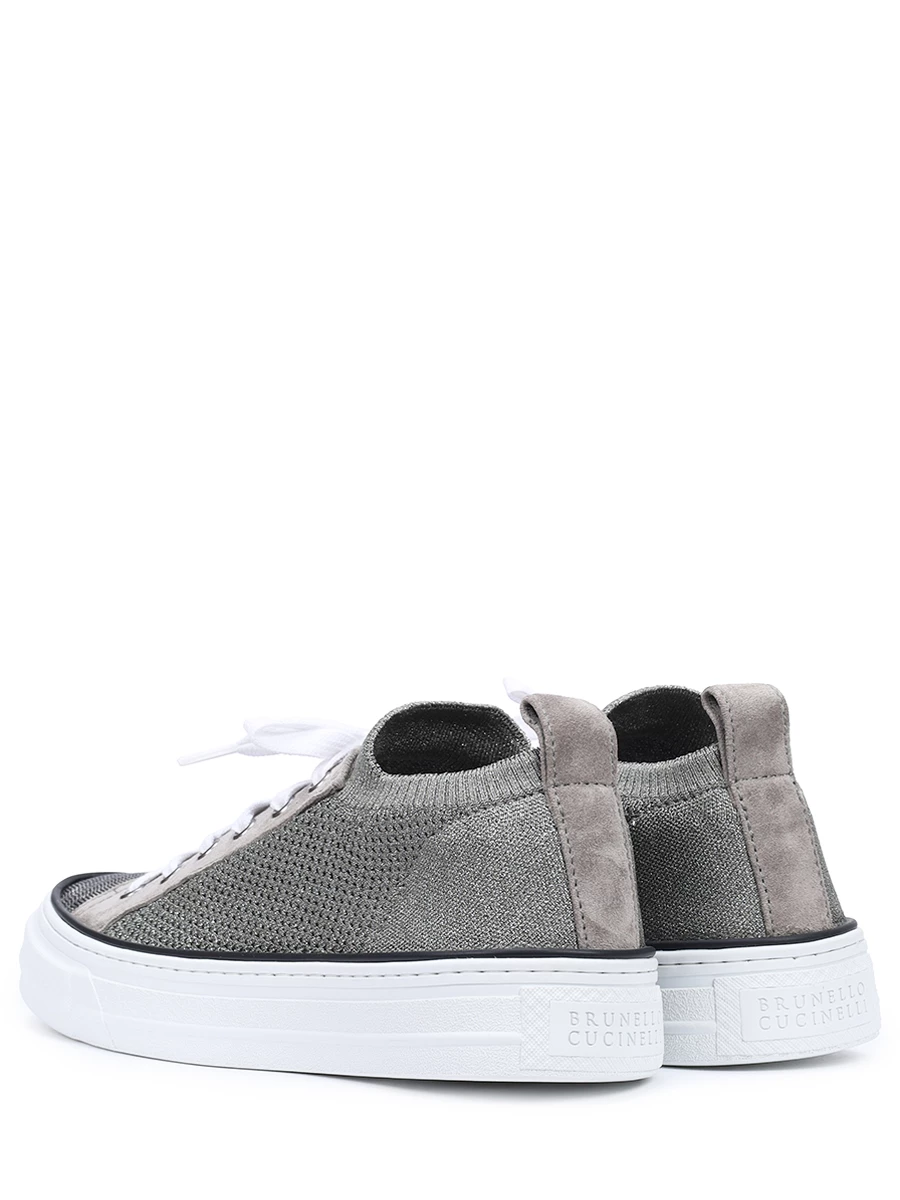 

Кеды комбинированные, Серебряный, MZ34G2650 C1235