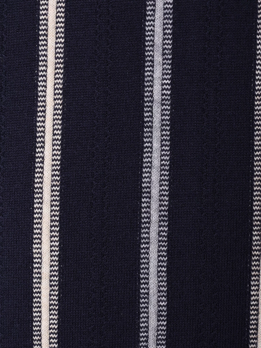 Поло хлопковое BRUNELLO CUCINELLI M29804905 CEW32 Синий  Фото 6