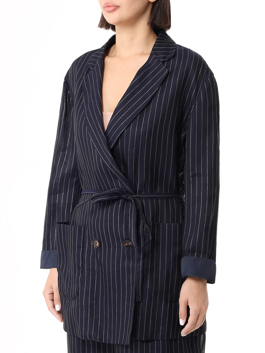 Костюм хлопковый BRUNELLO CUCINELLI ML9362268/ML936P8578 C6480 Синий  Фото 4