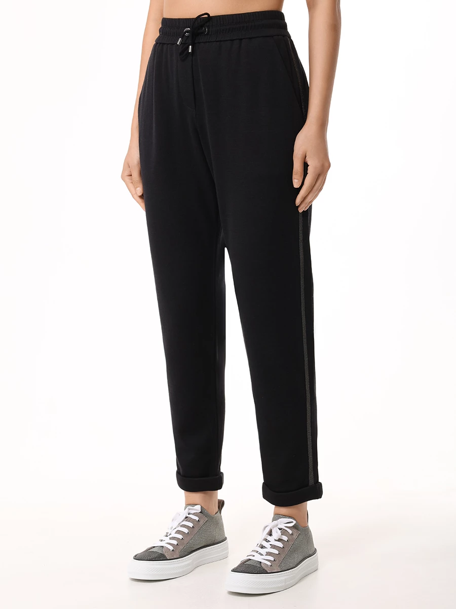 Костюм хлопковый BRUNELLO CUCINELLI MD828SM606/MD828SM679 C9185 Черный  Фото 7