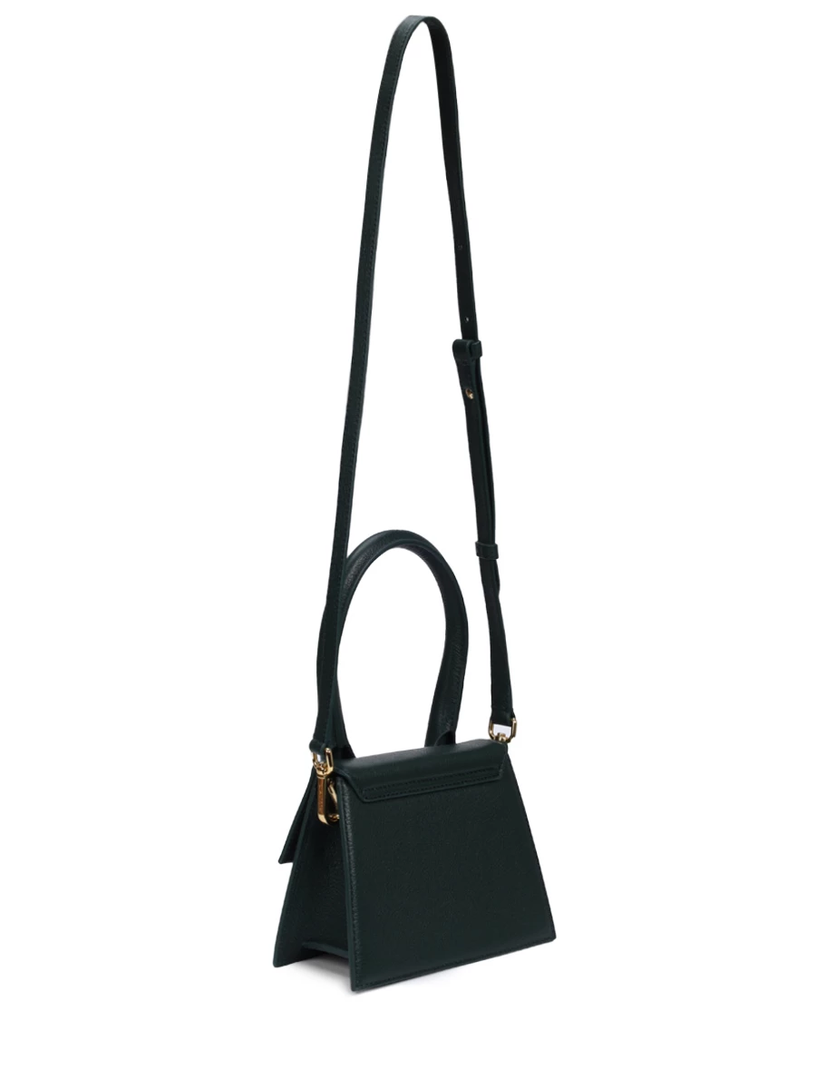 Сумка кожаная Le Chiquito JACQUEMUS 213BA002 3163 590 Зеленый  Фото 3