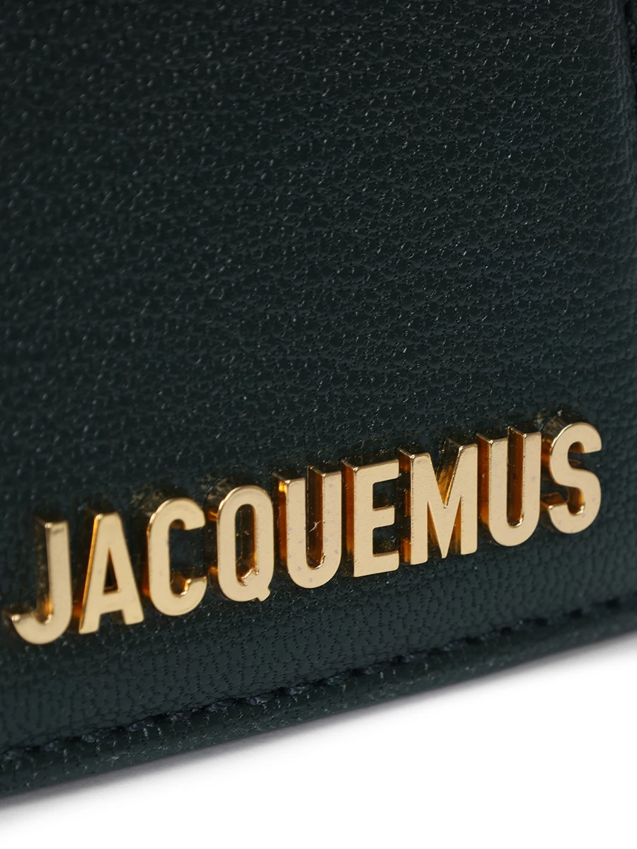 Сумка кожаная Le Chiquito JACQUEMUS 213BA002 3163 590 Зеленый  Фото 5