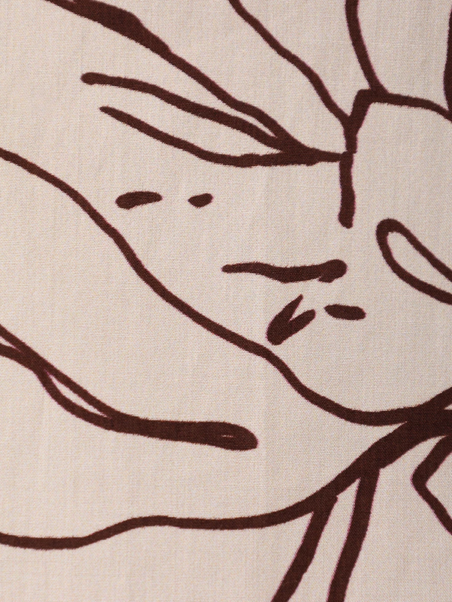 Платье хлопковое BRUNELLO CUCINELLI ML941A5174 C6002 Бежевый  Фото 6