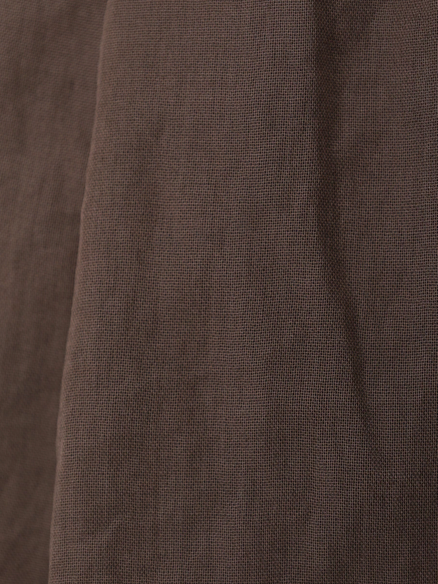 Брюки из органзы BRUNELLO CUCINELLI MH911P8557 C8705 Коричневый  Фото 6
