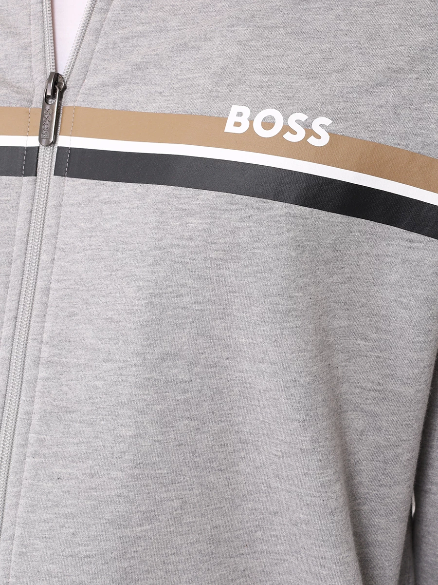 Костюм хлопковый BOSS 50515160/50515161/033 Серый  Фото 5