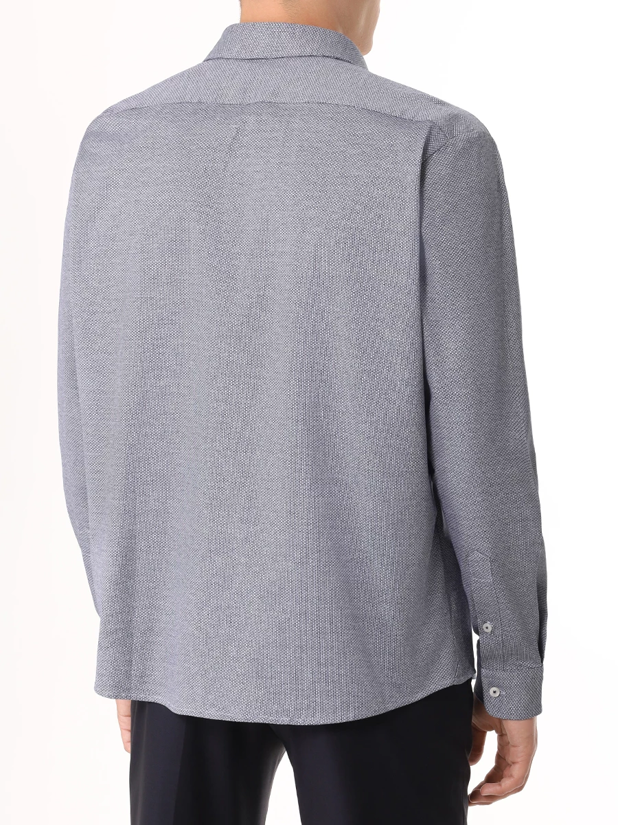 

Рубашка Regular Fit хлопковая, Синий, 50513781/410
