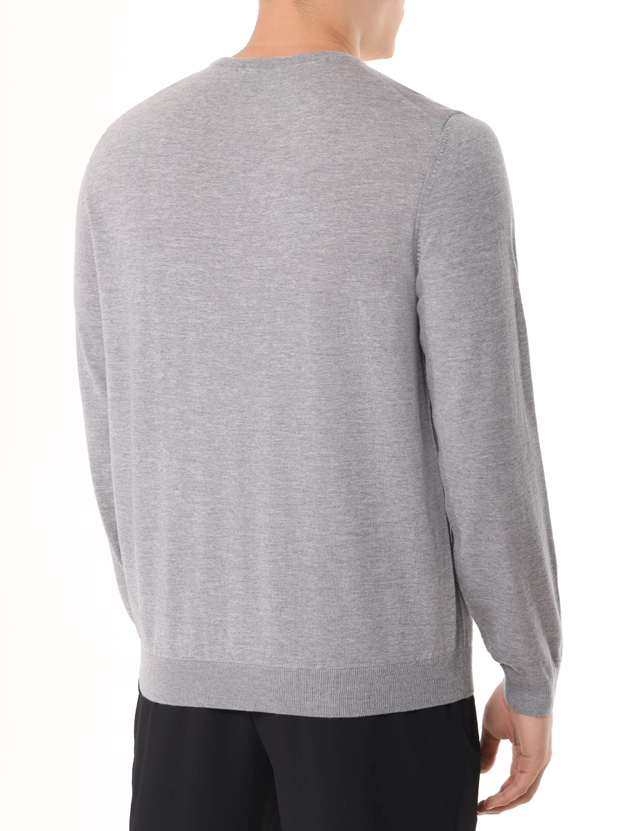 Джемпер шерстяной BOSS 50468239/041 Серый  Фото 3