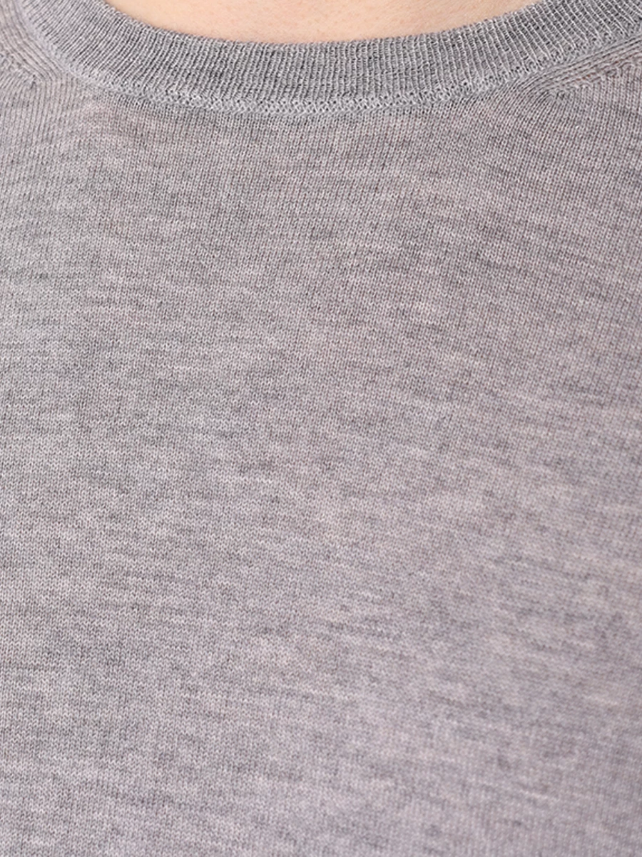 Джемпер шерстяной BOSS 50468239/041 Серый  Фото 5