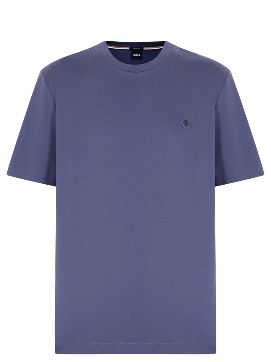 Футболка хлопковая BOSS 50520298/412 Голубой 