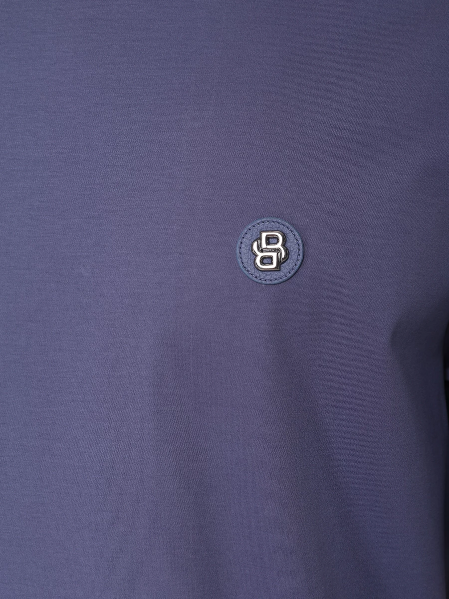 Футболка хлопковая BOSS 50520298/412 Голубой  Фото 5