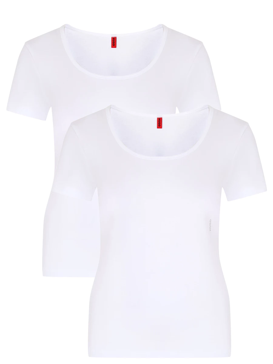 

Набор из двух хлопковых футболок, Белый, 50469660/100
