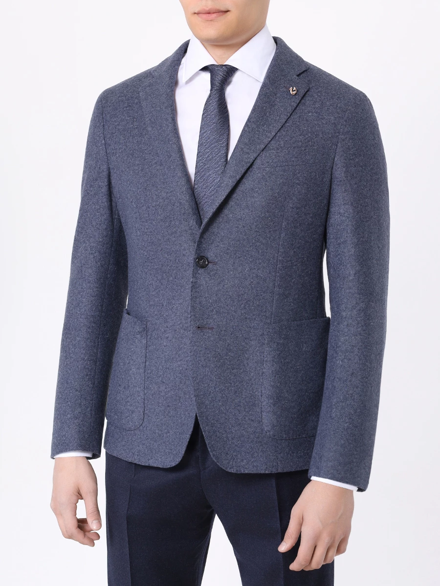 

Пиджак однотонный, Синий, 50502533/475