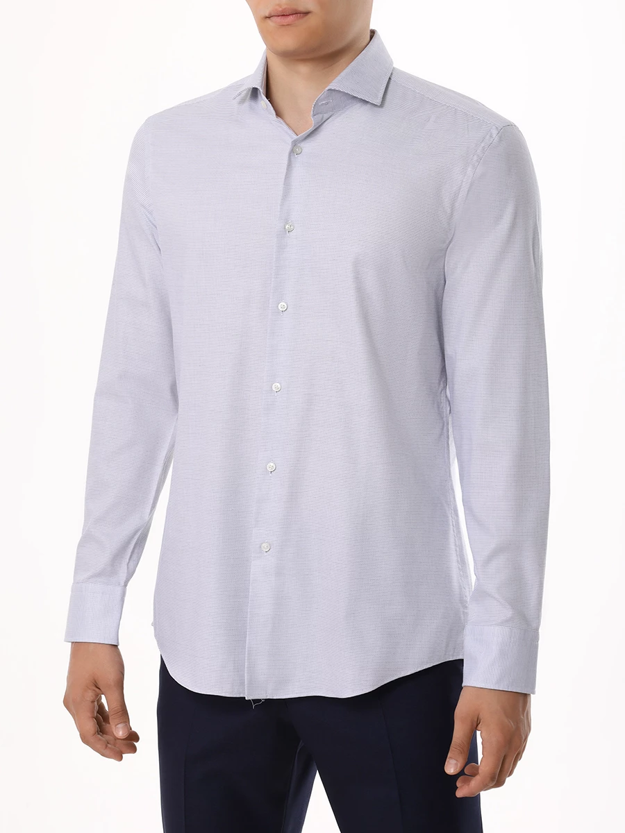 

Рубашка Slim Fit хлопковая, Белый, 50519929/450