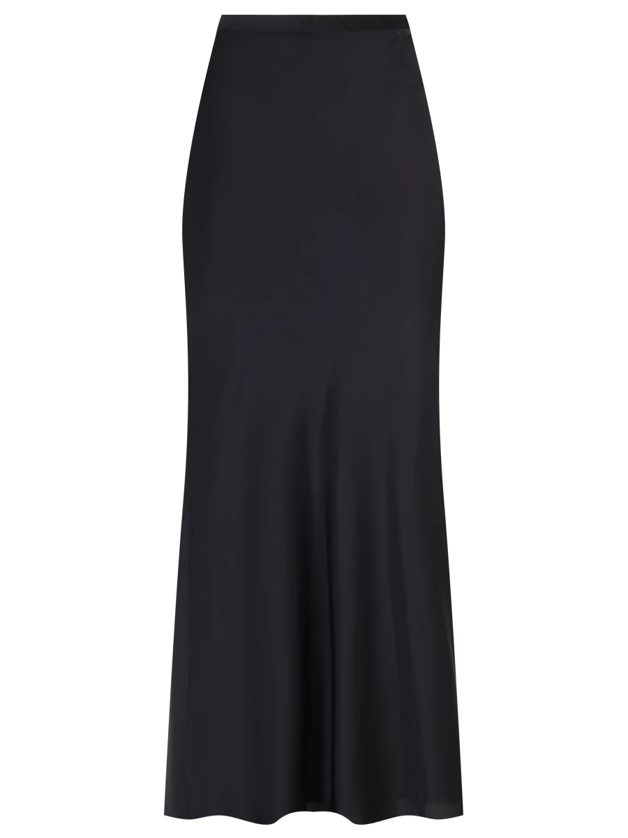 Юбка однотонная LAROOM fw24-2281 Черный 