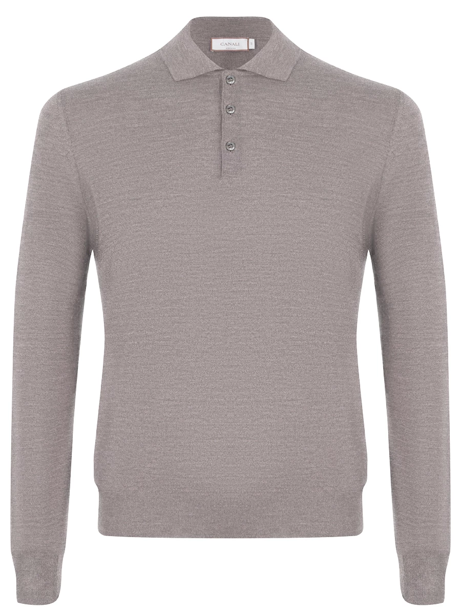 Поло шерстяное CANALI MK00077/720/C0017 Светло Коричневый 