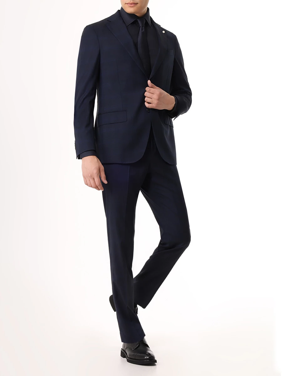 

Рубашка Slim Fit хлопковая, Синий, GA03292/302/CCLX018 Темно