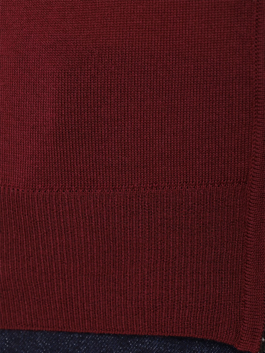 Кардиган шерстяной CANALI MK00077/905/C0022 Бордовый  Фото 6
