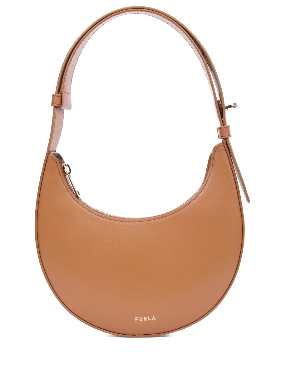

Сумка кожаная Furla Delizia, Коричневый, WE00649-AX0733-RY000