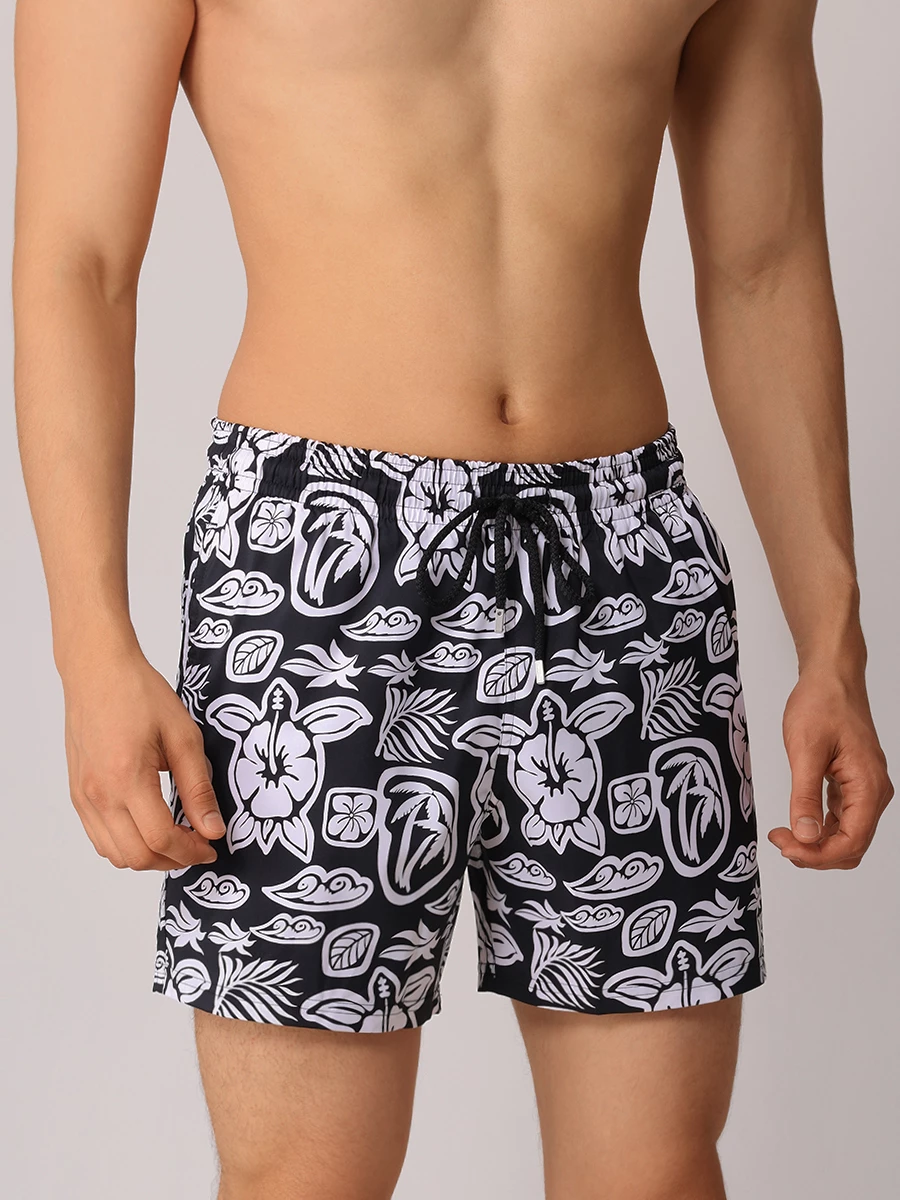 Шорты плавательные VILEBREQUIN MSOAF501/990 Черный  Фото 2