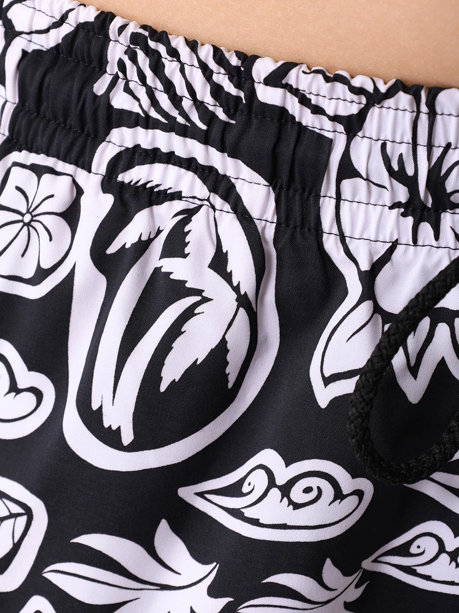 Шорты плавательные VILEBREQUIN MSOAF501/990 Черный  Фото 4