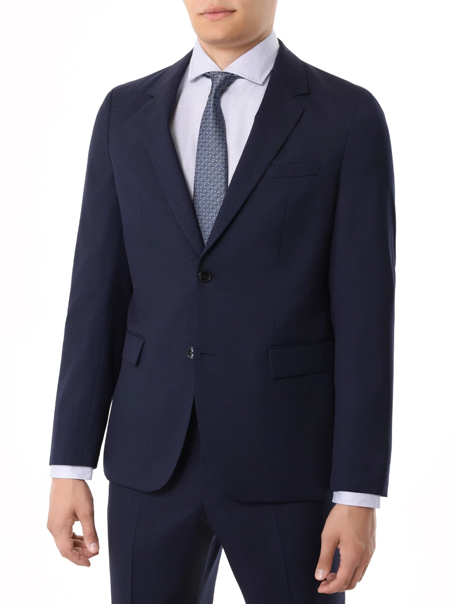 

Костюм Slim Fit шерстяной, Синий, 50518120/404