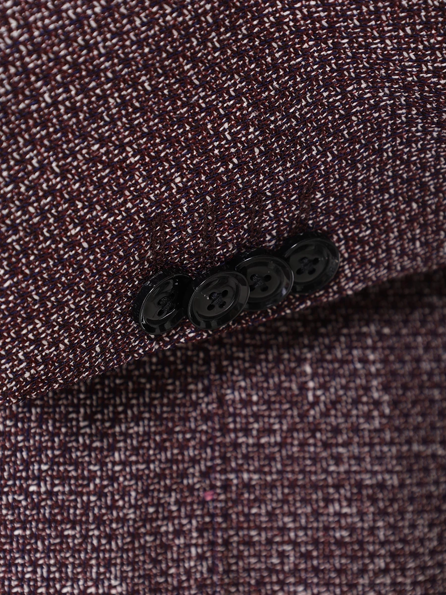 Пиджак Slim Fit шерстяной BOSS 50521956/642 Бордовый  Фото 6