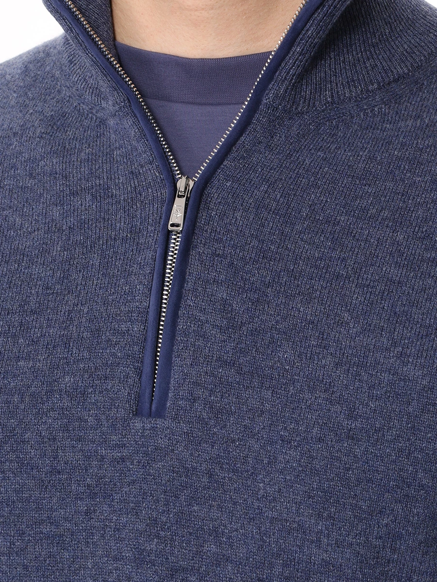 Джемпер кашемировый FIORONI CASHMERE MKL00CAC6 0040 A8 Синий  Фото 5