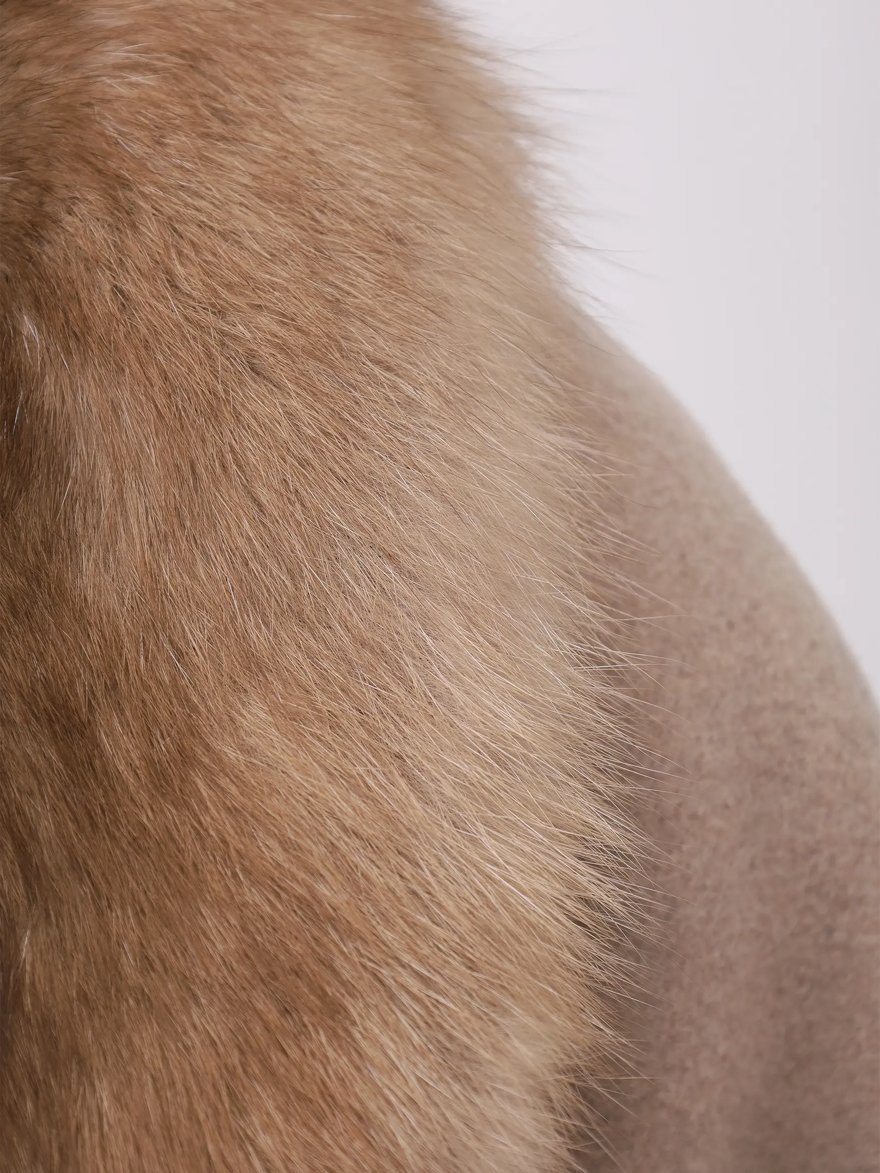 Пальто из шерсти и кашемира RINDI MOD.24/235 Бежевый  Фото 6