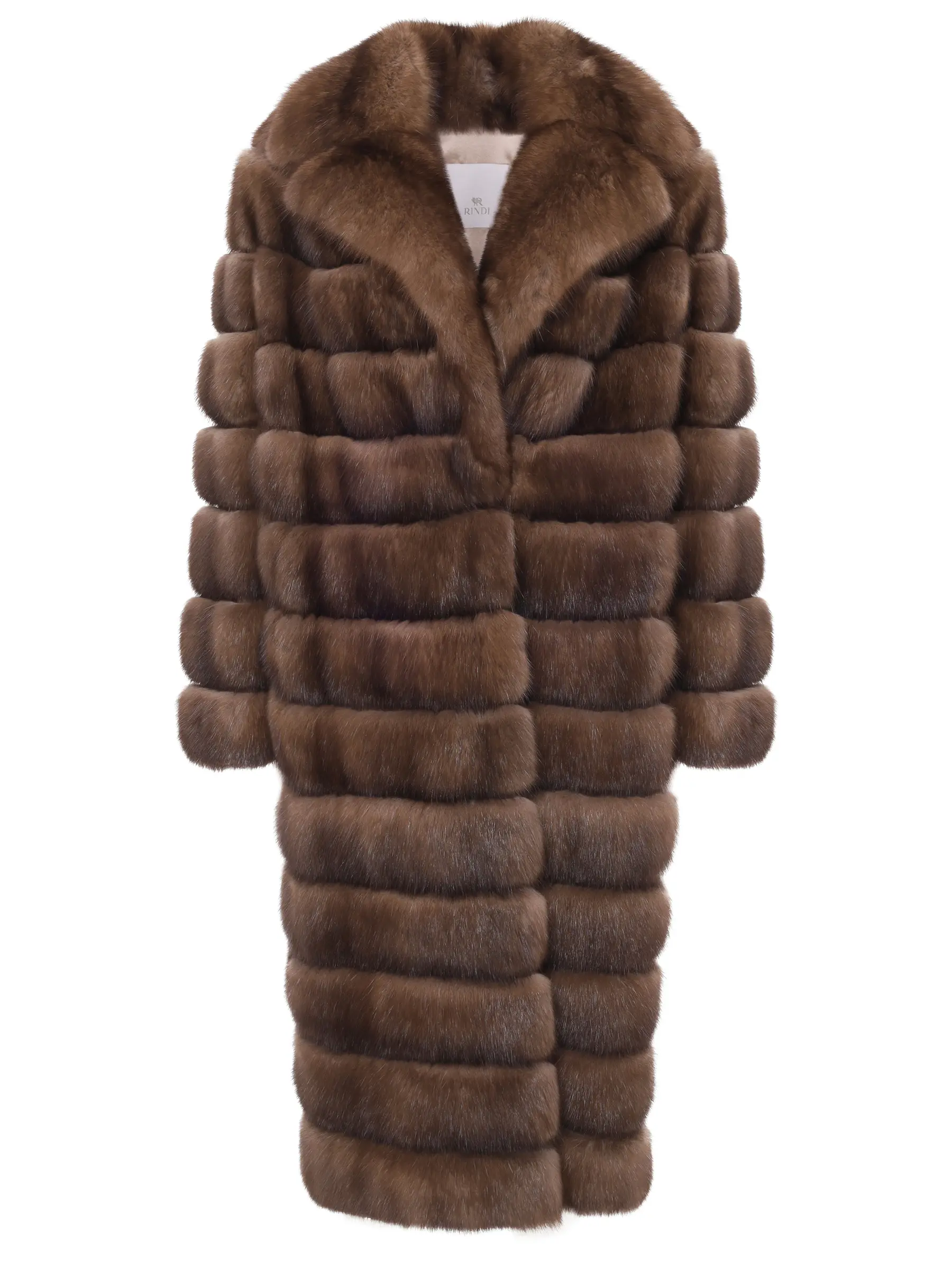 Шуба соболиная RINDI MOD.24/054 Коричневый 