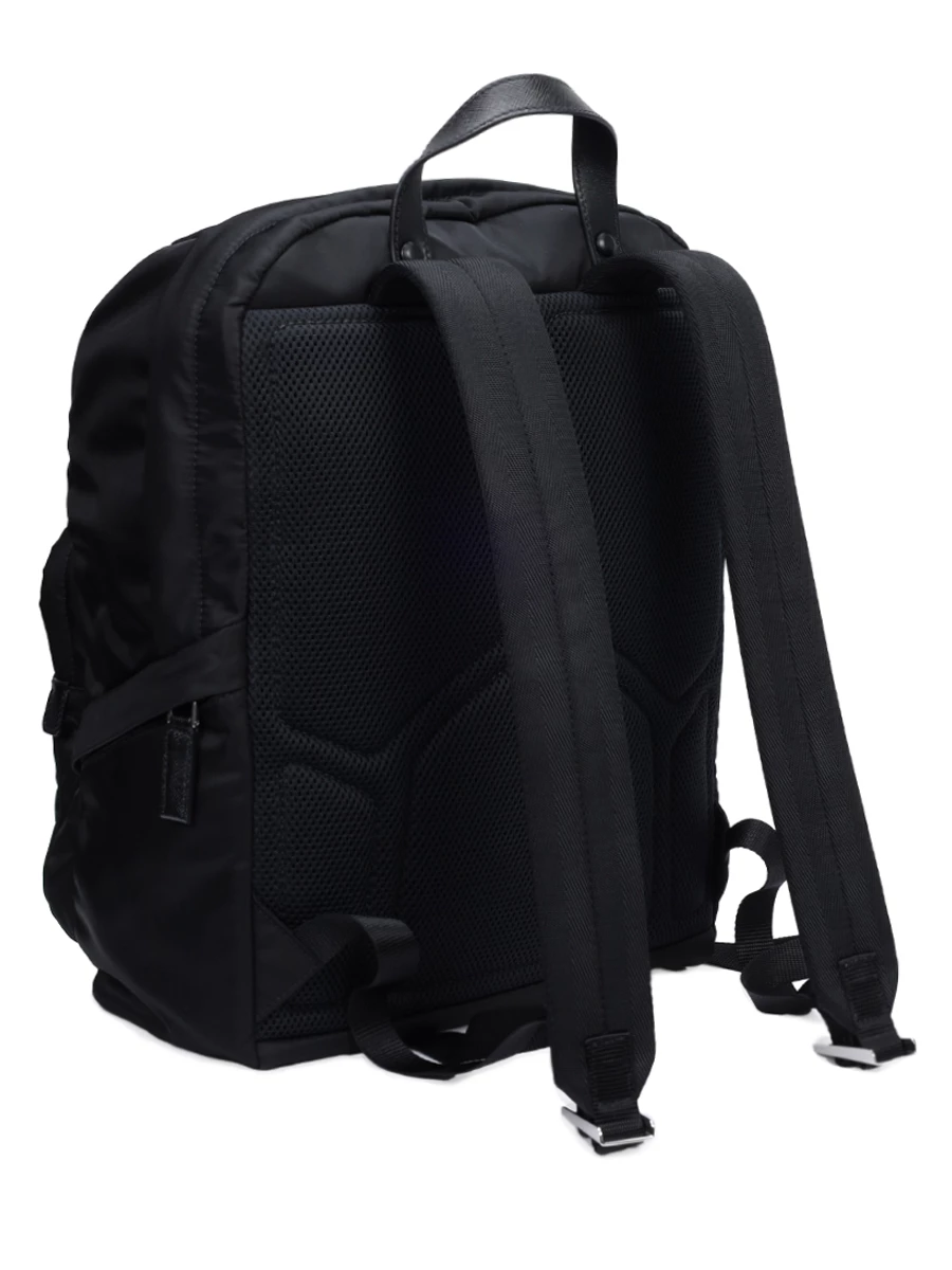 Рюкзак текстильный PRADA 2VZ1042DMG F0002 Черный  Фото 3