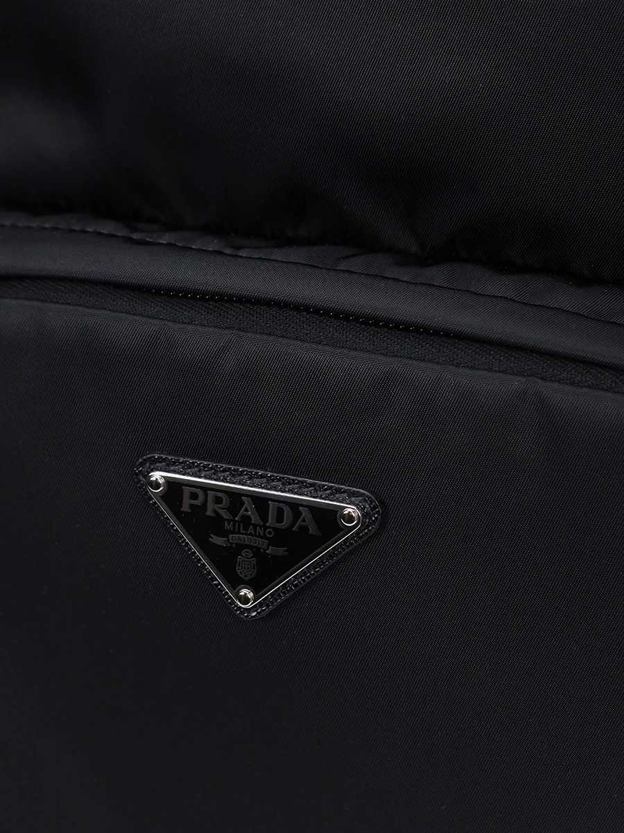 Рюкзак текстильный PRADA 2VZ1042DMG F0002 Черный  Фото 5