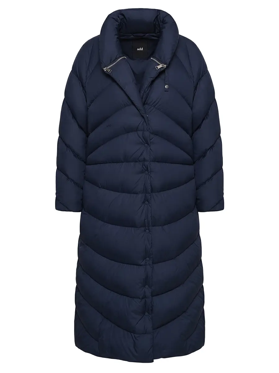 

Пуховик стеганый, Синий, 10AW447/8782