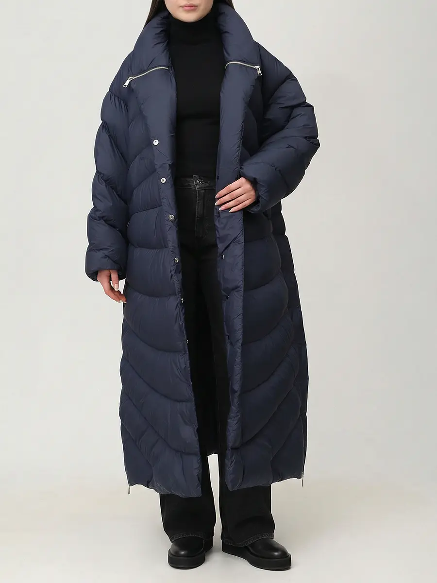 Пуховик стеганый ADD 10AW447/8782 Синий  Фото 2