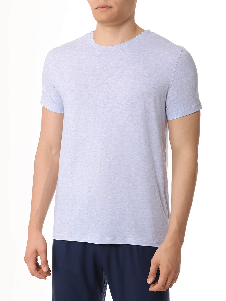 

Футболка из модала, Голубой, 3048-ETHA001BLU
