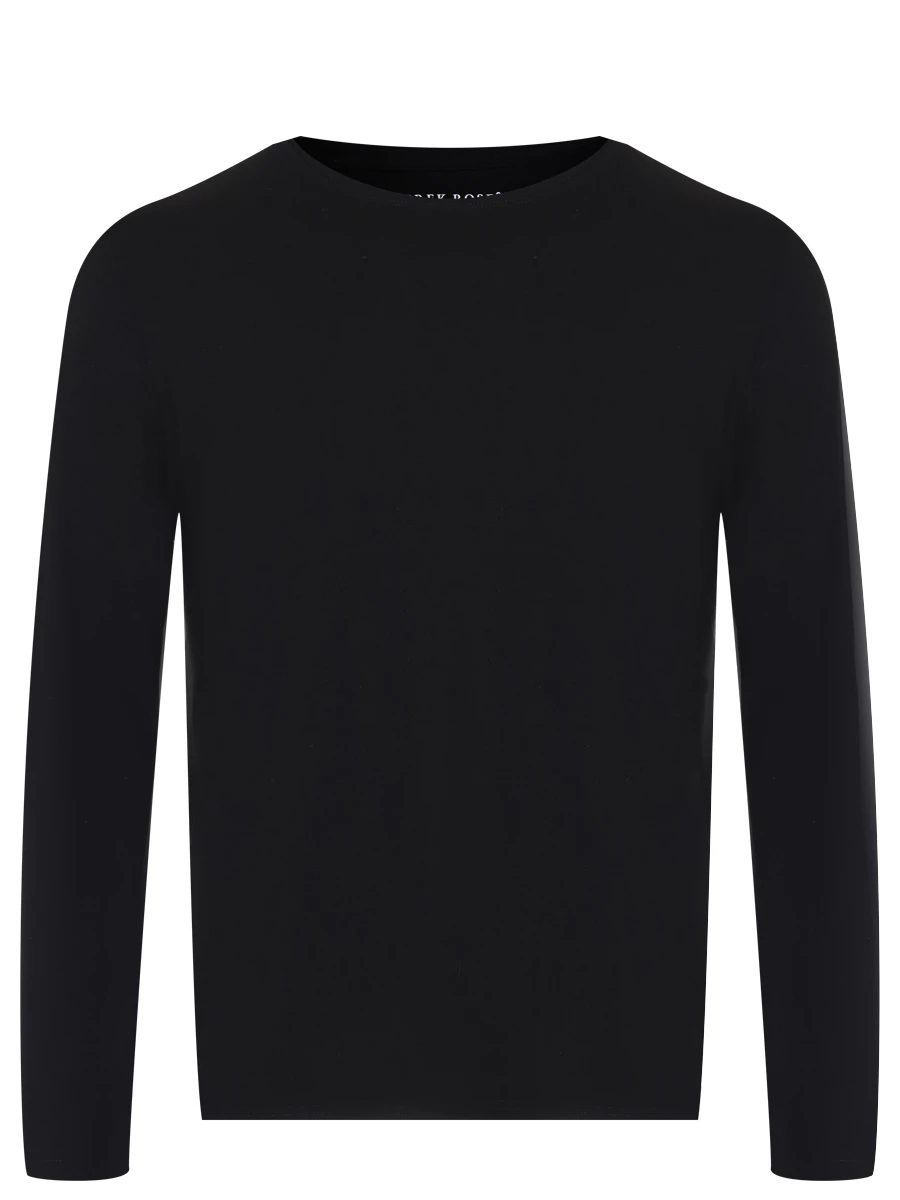 

Лонгслив из модала, Черный, 3083-BASE001BLA