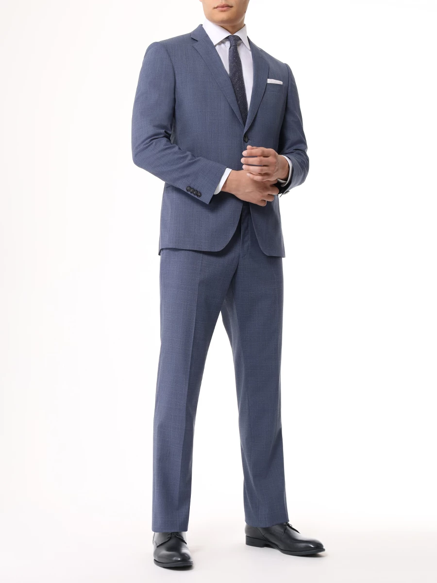 Костюм Slim Fit BOSS 50530530/50530541/412 Голубой  Фото 2