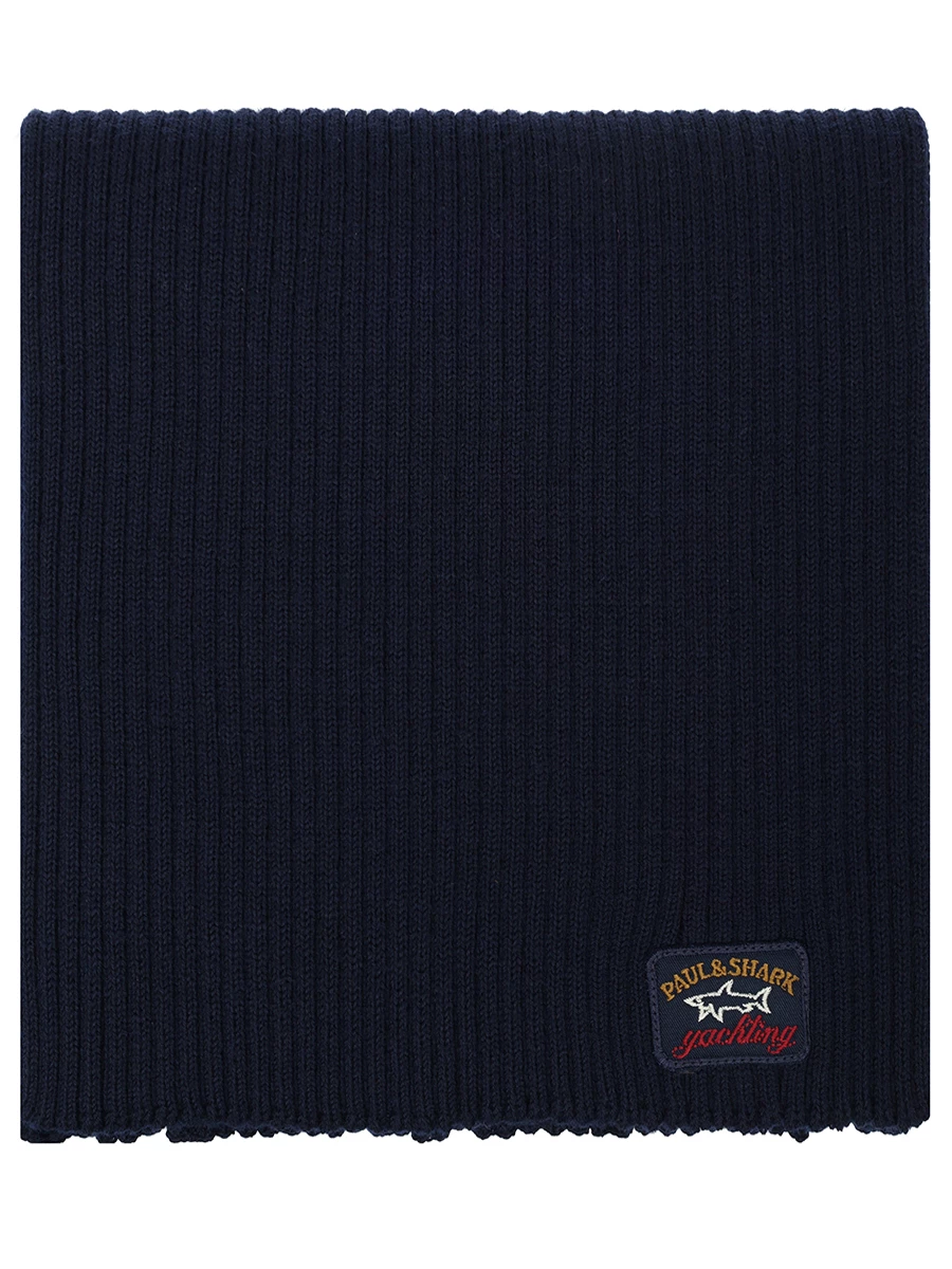Комплект шапка и шарф PAUL & SHARK C0P1051KIT/C0P1059KIT/050 Синий  Фото 5