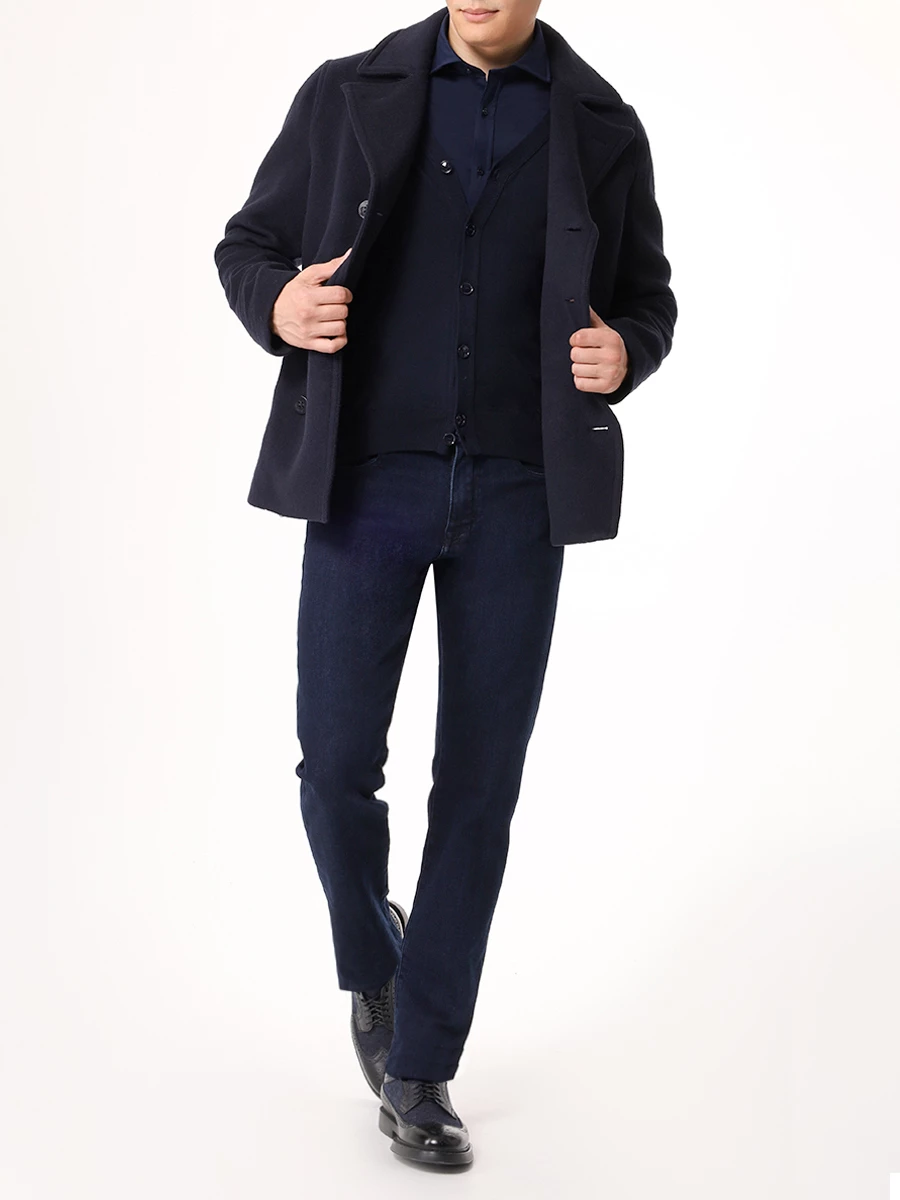 Рубашка Regular Fit хлопковая PAUL & SHARK C0P3065/050 Синий  Фото 2