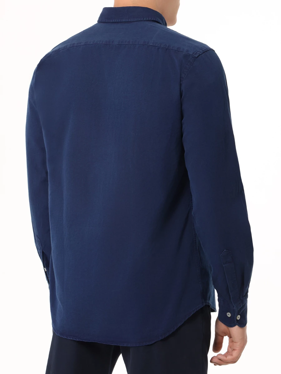 Рубашка хлопковая PAUL & SHARK C0P3032/013 Синий  Фото 3