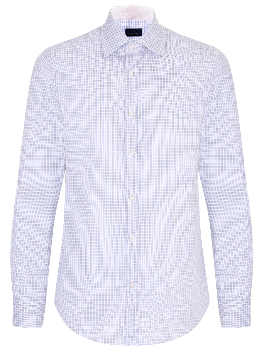 Рубашка Regular Fit хлопковая PAUL & SHARK 14313023CF/C87 Бежевый 