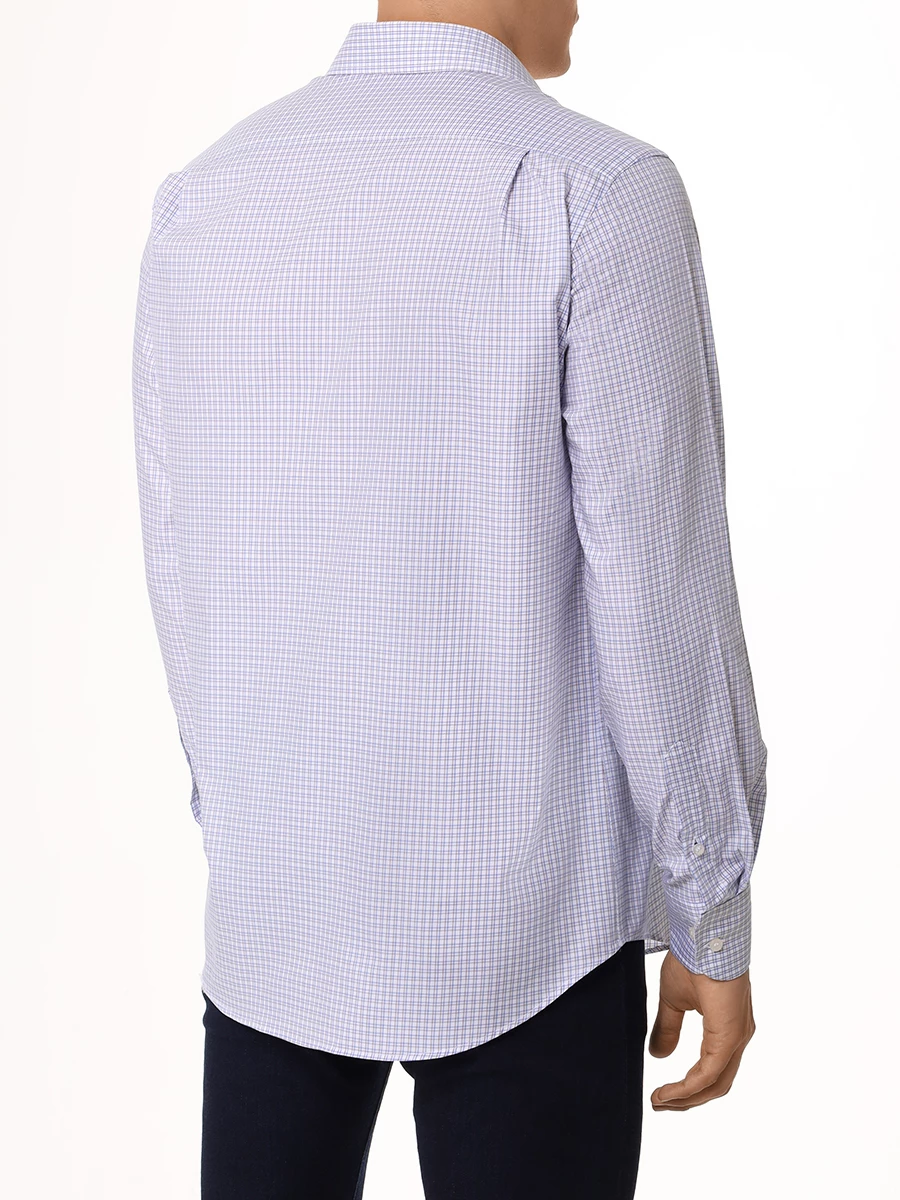 Рубашка Regular Fit хлопковая PAUL & SHARK 14313023CF/C87 Бежевый  Фото 3