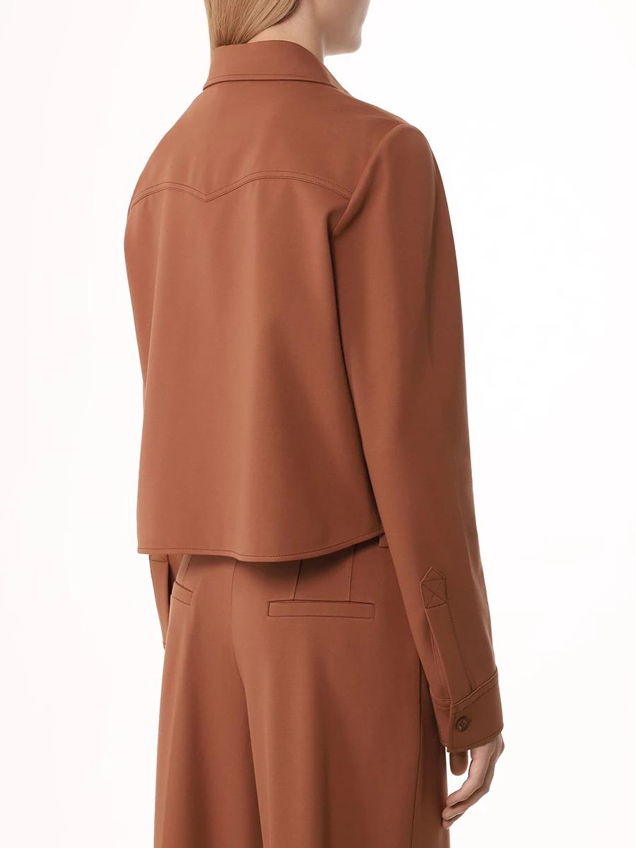 Костюм из вискозы DOROTHEE SCHUMACHER 242/648022/648003/773 Коричневый  Фото 3